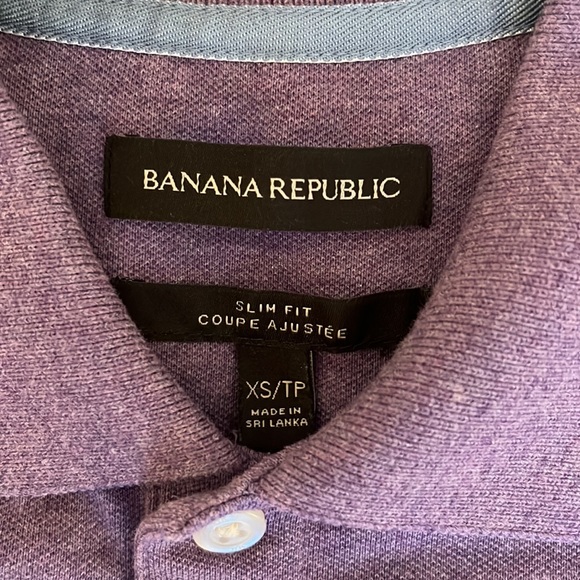 Banana Republic Slim Fit Mens Golf Shirt Size XS - Picture 2 of 12